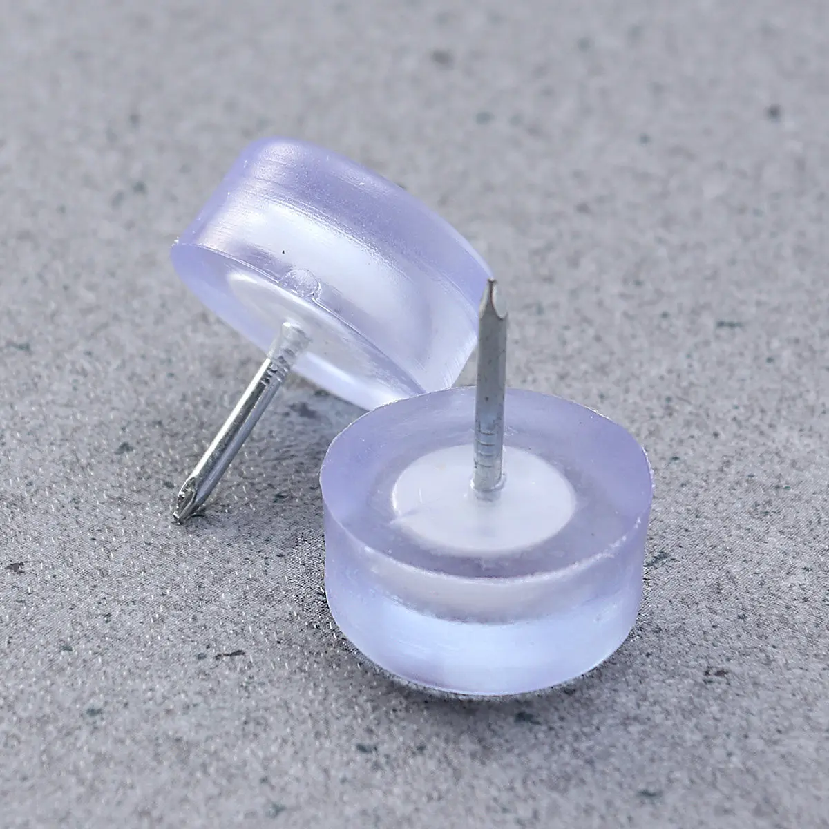 30Pcs 10x20mm Tacks Furniture Nails Iron Core Plastic Coated for Sofa Height Increase Decorative Upholstery Fixings