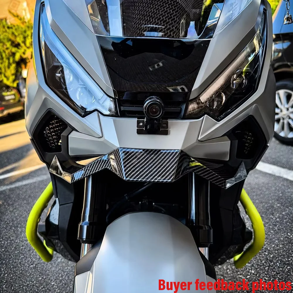 혼다 XADV 750 X-ADV750 2025 2026 모터사이클 프론트 립 스포일러 에어로다이나믹 윙 익스텐션 커버 네이키드 프론트 비크 페어링 카울 썸네일 5