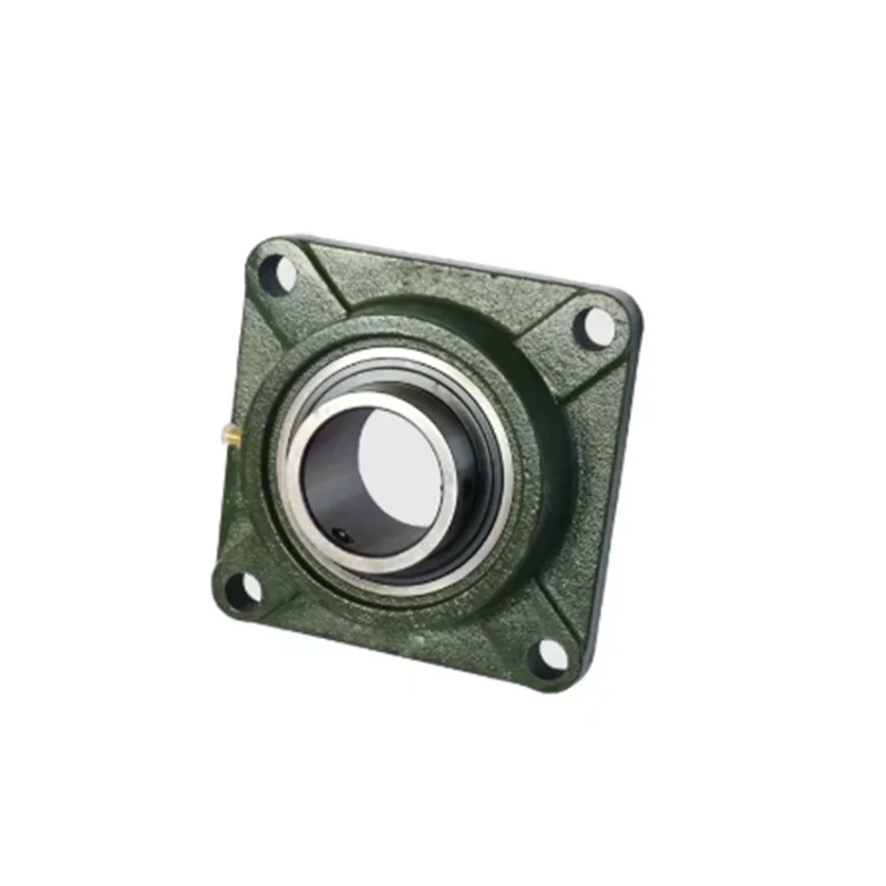 1PC UCF201/UCF202/UCF203/UCF204/ Housing 4 Bolt Mounted Bearing Bore Square Flange Pillow Block