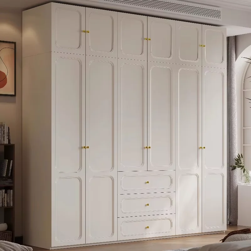 Industrial Modern Wardrobe Hanging Simple White Stylish Wardrobe Cabinet Dressers Clothes Armario De Ropa Bedroom Furniture