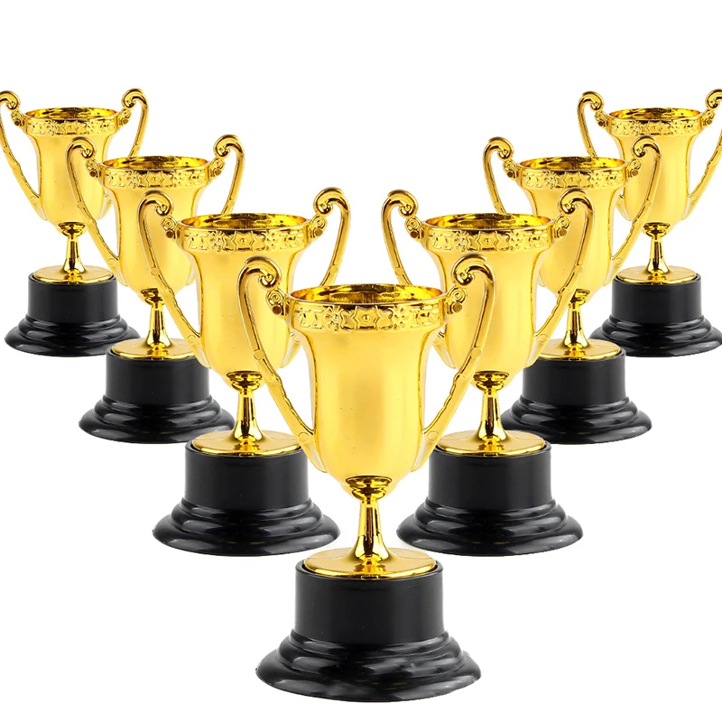 Fósforos de Plástico para Esportes Infantis Day School, Vencedor Troféus, Prêmio, Brinquedos, Decoração DIY, 1 peça