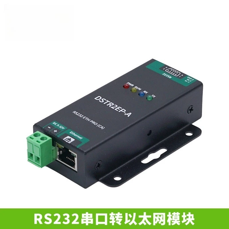 For RS232 ETH PRO (CA) Serial To Ethernet Module RS232 DB9 Male MOTT/JSON Gateway