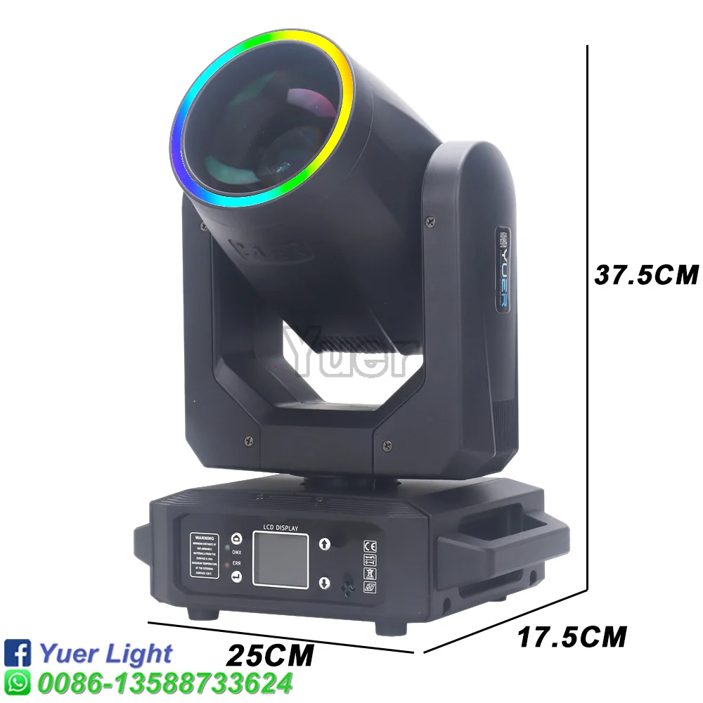 4PCS/LOT 200W Beam LED Party Wedding Christmas Spot Moving Head Sharpy Rainbow Flash DMX512 Sound Control Dj Disco Indoor Linght