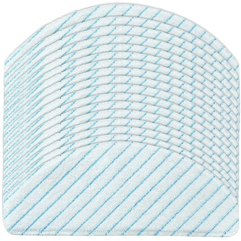 50Pcs Disposable Strong Rag Mop Cloths Pads for Ecovacs Deebot OZMO T8 AIVI T8 Max T9 Power/Max Vacuum Cleaner Parts