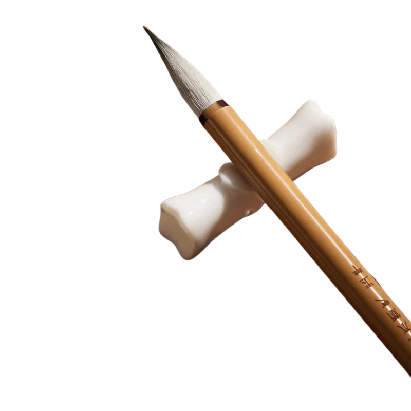 Woolen Rabbit Mixed Hair Calligraphy Brush Regular Script Cursive Script Writing Practice Pen Traditional Chinese Painting Brush