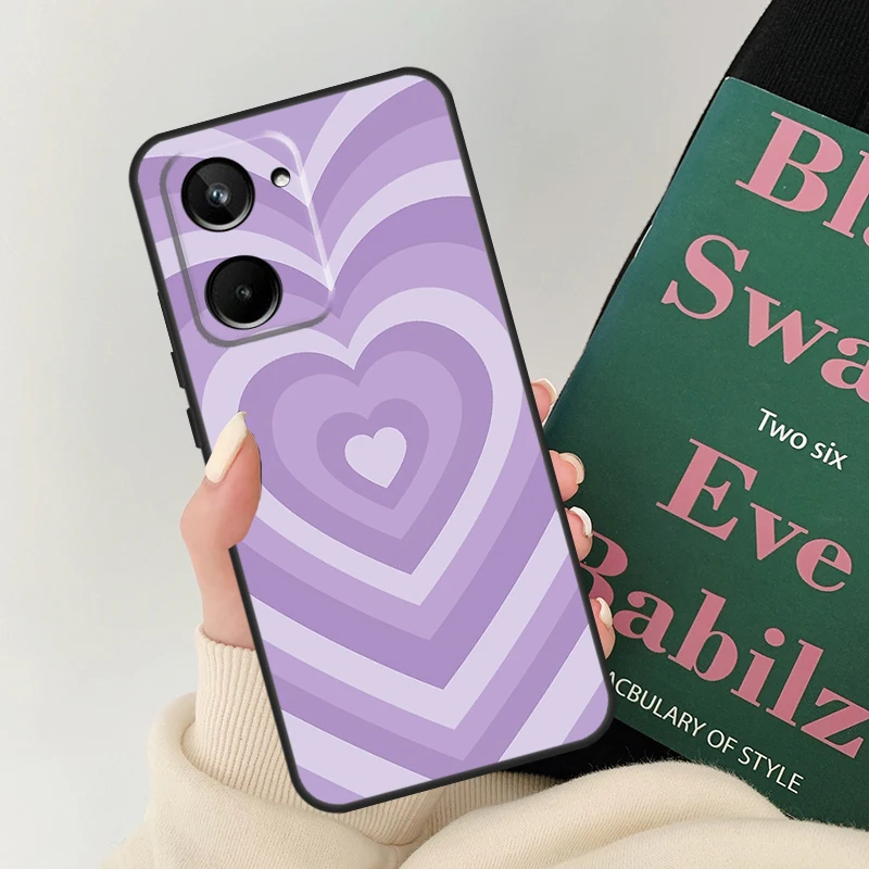 Latte Love Coffee Heart Brown For Realme C67 C55 C53 C51 C35 C33 C30 C21Y C25s C15 9 10 11 12 Pro Plus GT Neo 5 6 Case image 6