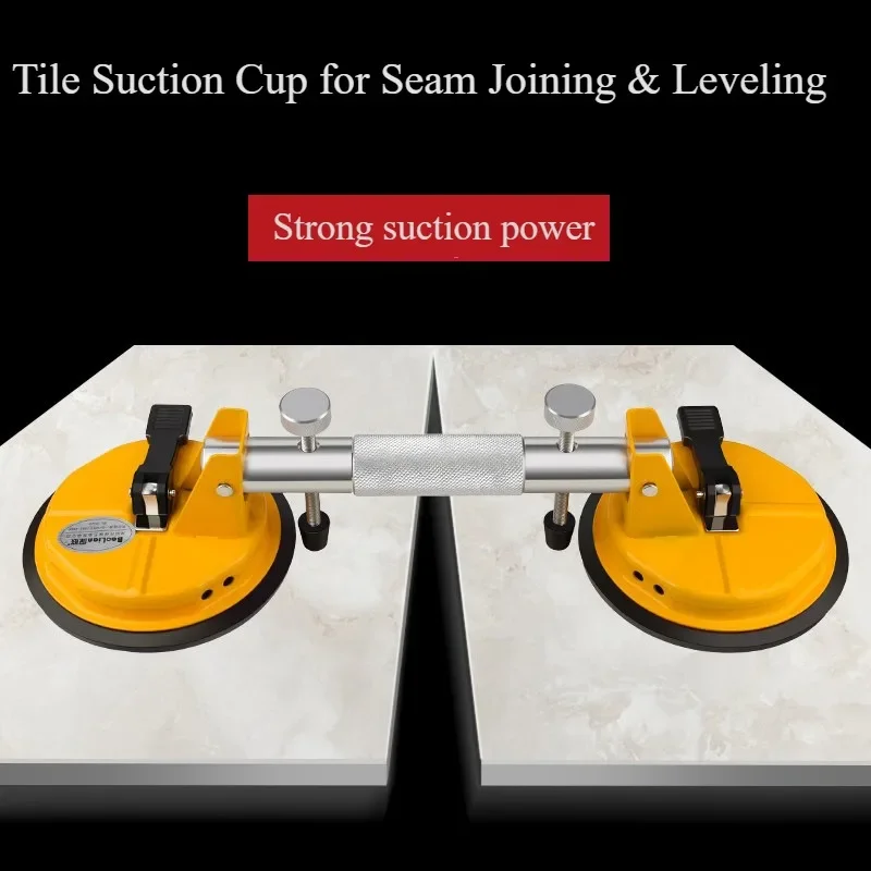 

118MM/150MM Aluminum Suction Cups,Tile Suction Cup for Seam Joining & Leveling,Professional Countertop Installation Tool