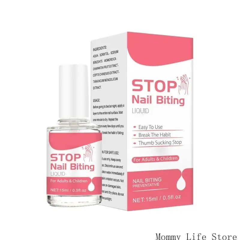 

Bitter Nails Water Baby Anti Nails Care Liquid Quit Eating and Gnaw on Fingers for Infants Toddler 15ml Capacity