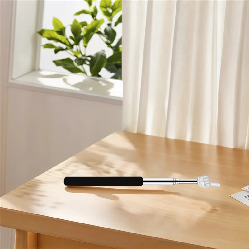 A13E-عصا تعليمية متعددة الوظائف 10 قطعة أعواد مؤشر المعلم تصميم إصبع قضيب تليسكوبي