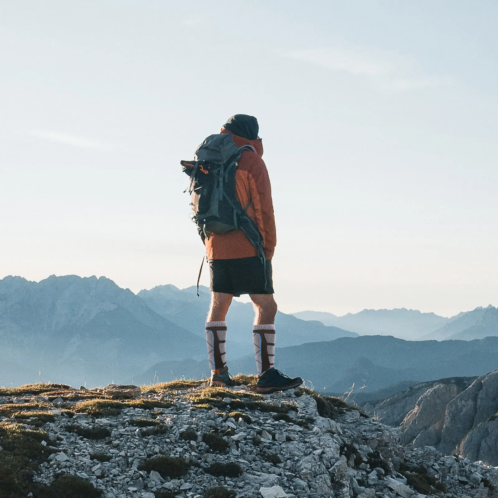 

1 Pair Thickened Mountaineering Hiking Socks High-Quality Cotton Breathable Anti-Slip Warm Winter Sports Sock For Skiing Running