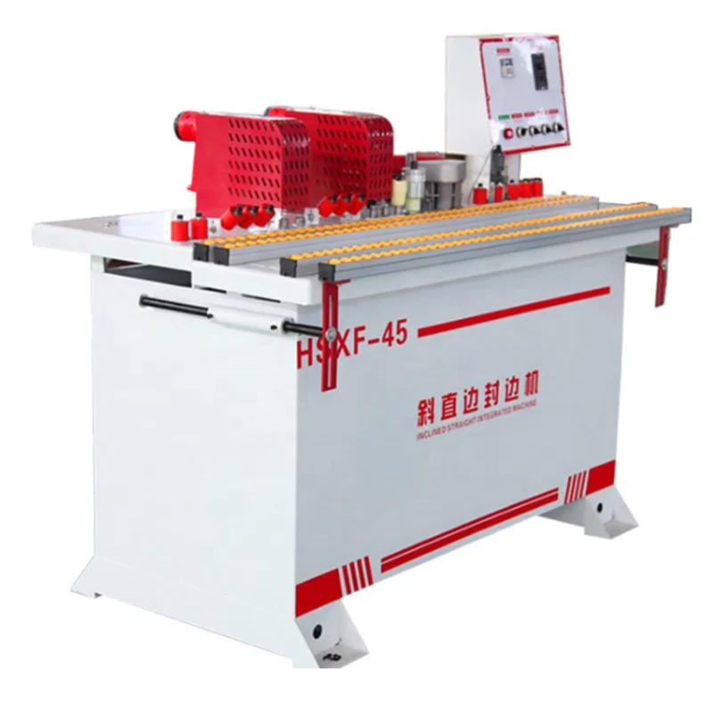 

YYHC-Woodworking cabinet straight and bevel edge bander edge banding machine with trimming machine