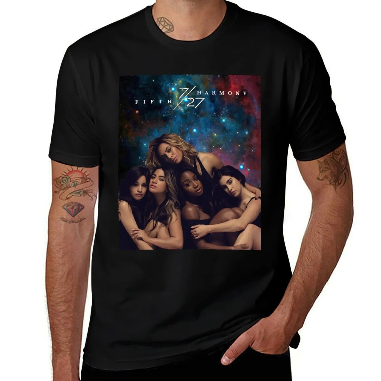 

FIFTH HARMONY 7/27 GALAXY COVER T-Shirt luxury t-shirt Clothing boys whites customizeds men t shirt