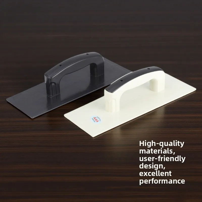 Plastic Plastering  Large Tempered Flat  Cement Trowel, Plastering Board, Ash Trowel, Used for Mason Tools