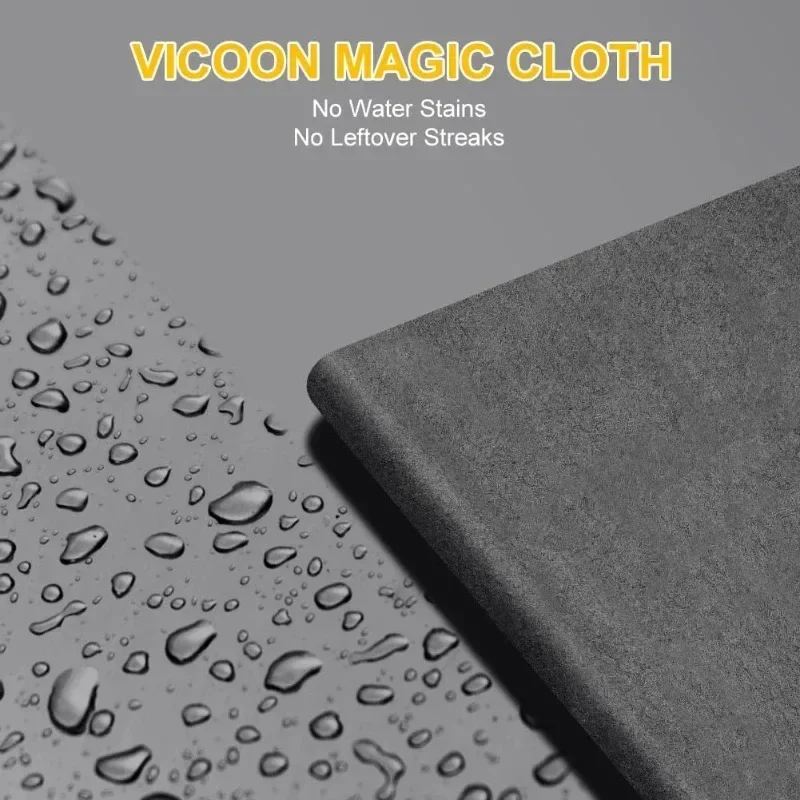 Thickened Magic Cleaning Glass Cloth No Trace Reusable Microfiber Washing Rag Car Window Glass Wipe Cleaning Towel Clean Tools