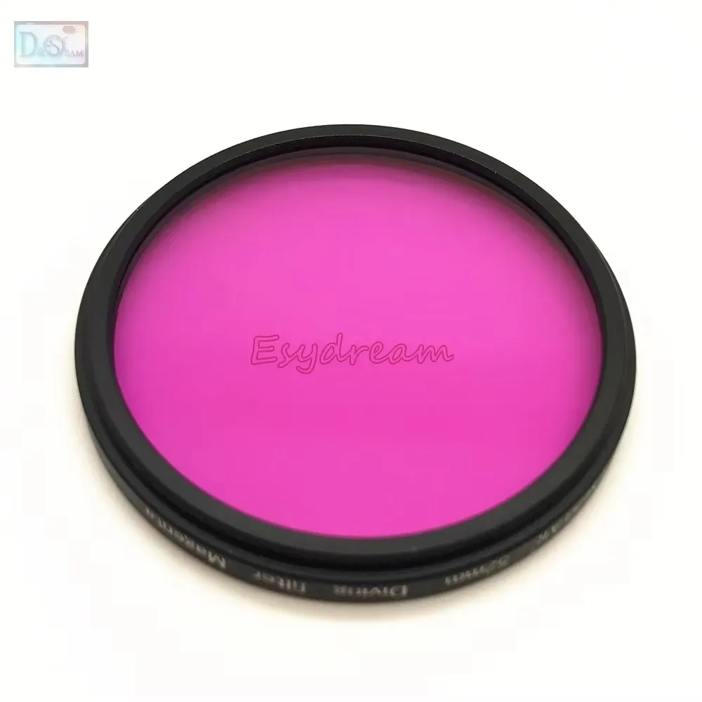 52mm 58mm 67mm Waterproof Magenta Purple Filter for Diving Underwater Camera Gopro Xiaomi Yi Sjcam Color Conversion 67 58 52 mm