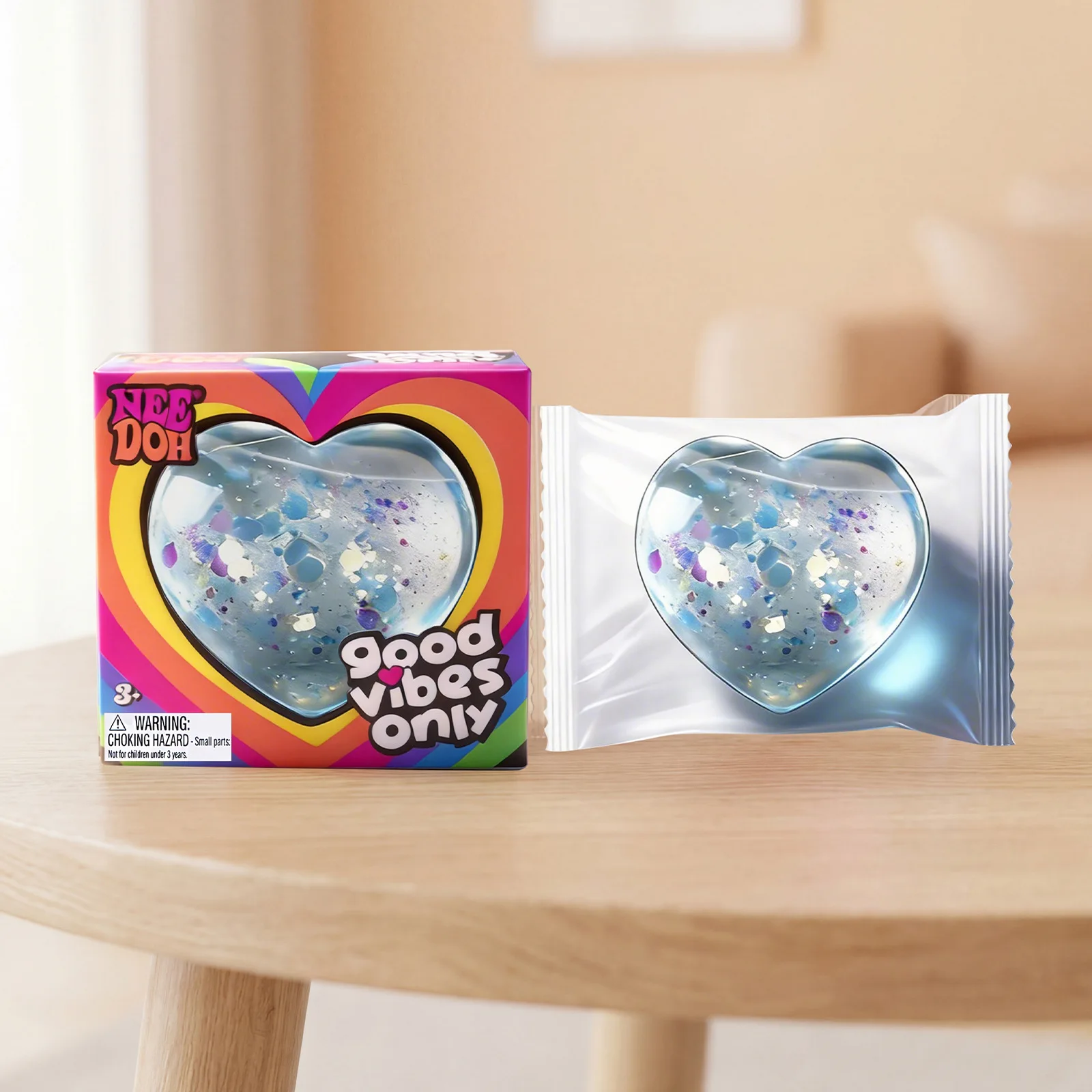 Love Squeeze Fun Soft and Comfortable To The Touch, Non-sticky, Quick Rebound Cute and Compact Design, Portable Palm-sized Toy