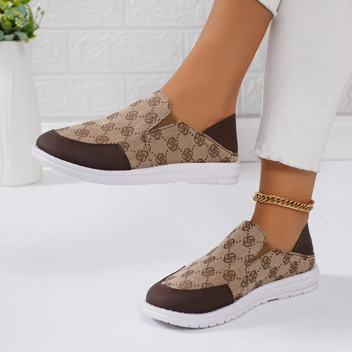 

Туфли женские на плоской подошве, Роскошные Дизайнерские повседневные Модные лоферы, толстая подошва, кроссовки для скейтборда, прогулочная обувь