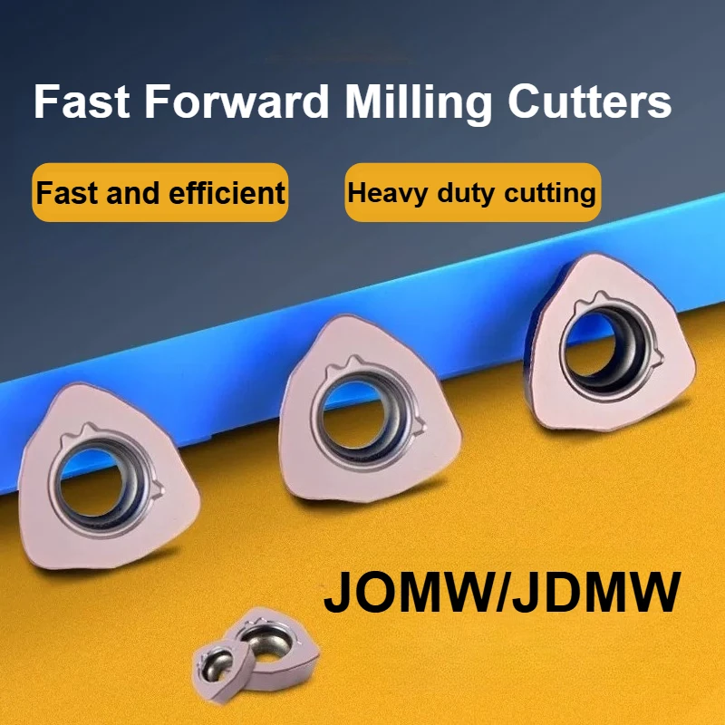 10PCS Fast Feed Milling Insert JDMW120420 JDMW09T320 JOMW06T215 JOMW080320 FT VP15TF R2 Roughing Tool