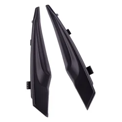 1 Pair Car Front Windshield Wrap Wiper Corner Trim Cover 53823-02140 53824-02140 Fit for Toyota Corolla 2014-2019 Black Plastic