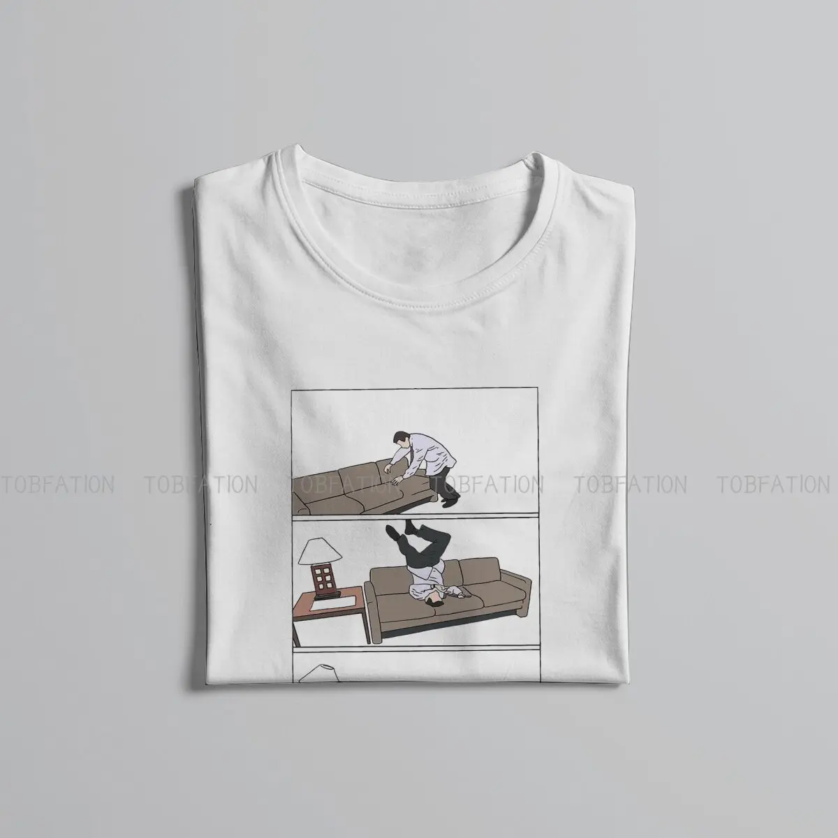 The Office  Casual TShirt Parkour Run Free Freerunning Creative Streetwear Comfortable T Shirt Men Short Sleeve Unique