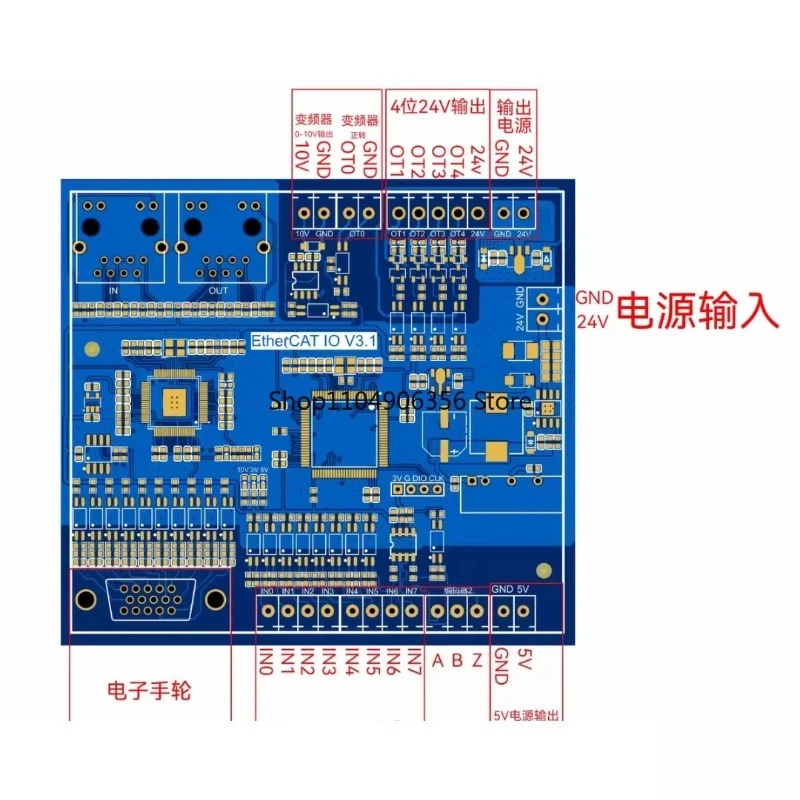 

Модуль ввода-вывода EtherCAT для LinuxCNC