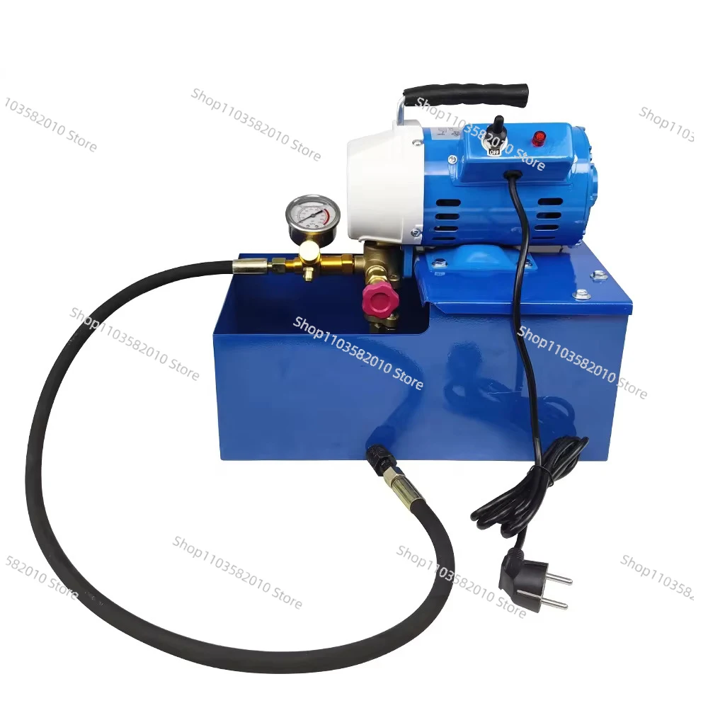 

Электрический гидравлический насос для испытаний под давлением 25 кг, гидростатический насос для трубопроводов, контейнеров, ирригации, пожаротушения, 220В