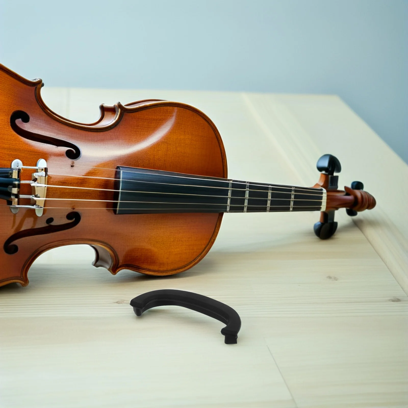 

Violin Protective Sleeve: Rubber 4/4 Full Size Waist Side Cover For String Instrument Shock Absorption Travel Protection