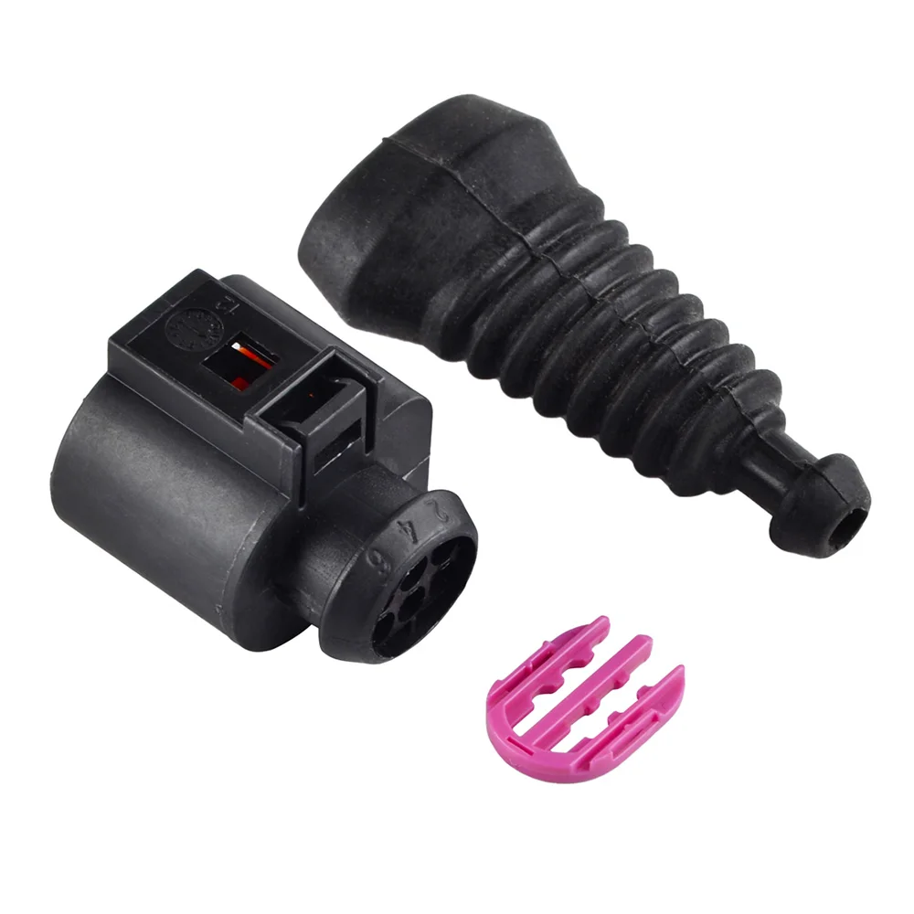 

6-контактный автомобильный датчик температуры с приемниками для широкополосного разъема Bosch LSU4.9, заменяет 1J0973713 для VW, Audi