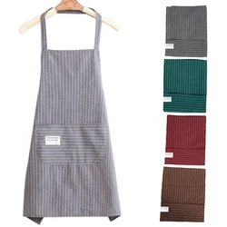 Fashion Resistant Dirt Apron Resistant Household Kitchen Cooking Fashion Apron Adult Work Clothes Kitchen Access Baking clothes