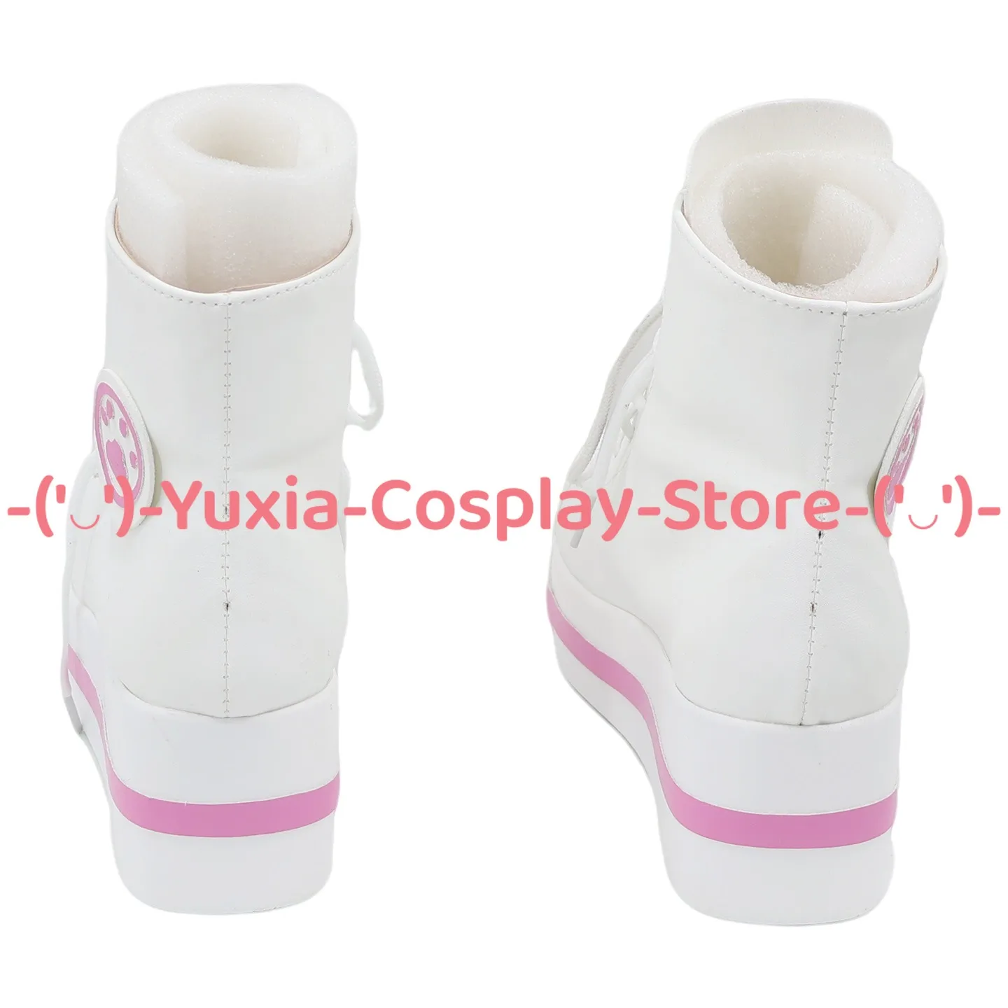 Yuxiacosplay! Projekt Sekai Akiyama Mizuki Cosplay Schuhe Anime Charakter Prop PU Leder Stiefel Halloween Karneval Party Kostüm