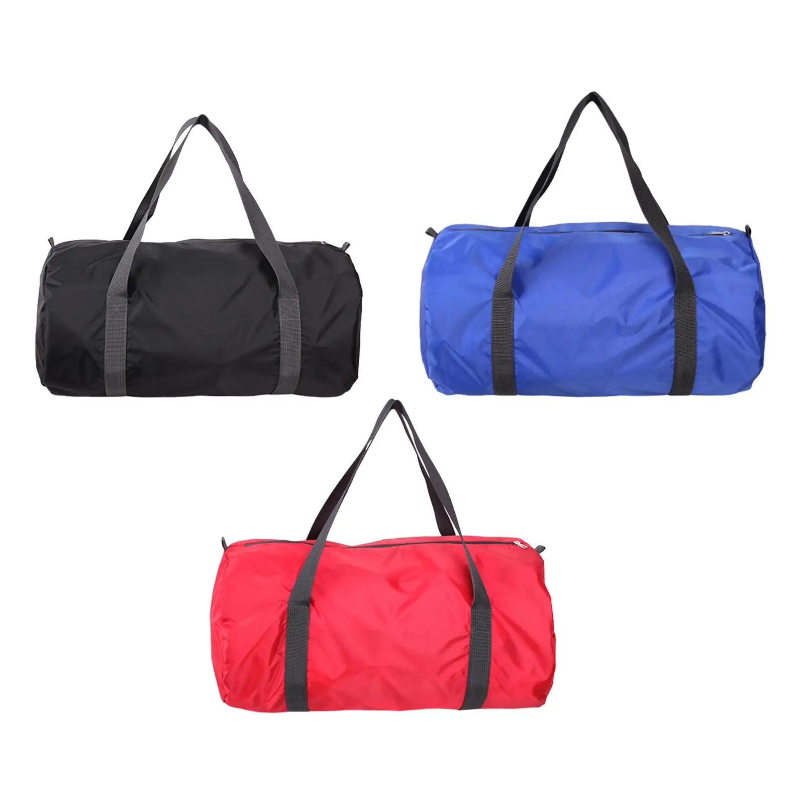 Bolsa de lona de viaje para hombre y mujer, contenedor de ropa, almacenamiento para acampar