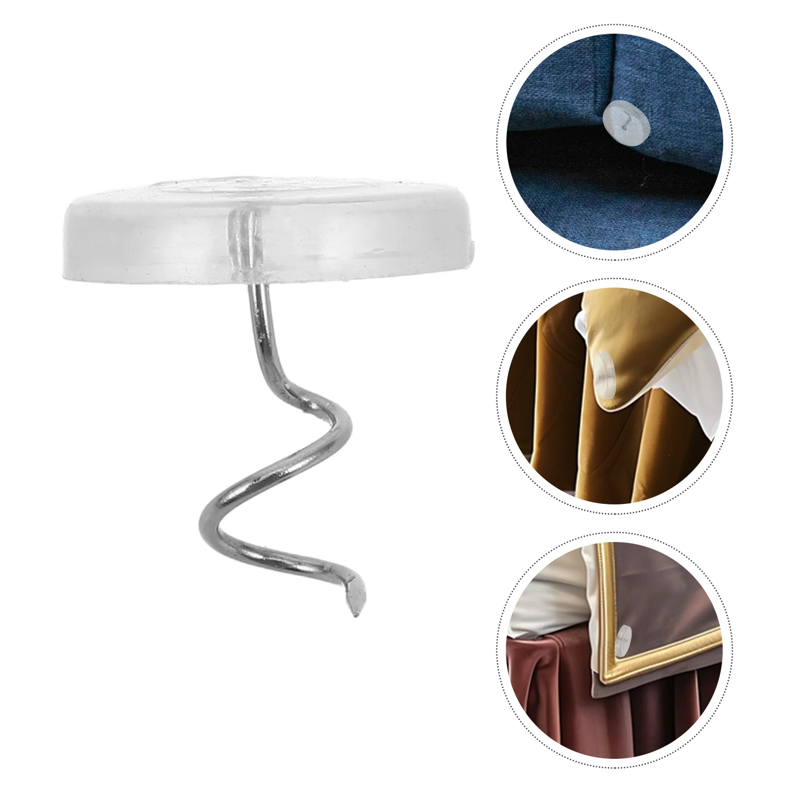 

100 pcs Twist Bed Sheet Fasteners Secure Hold Upholstery For Mattress Sofa Slipcovers Blanket Holders niture Covers