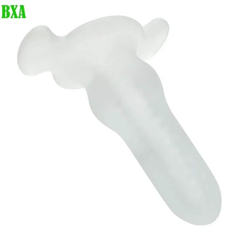 Long Life TPE Soft Butt Plug Prostate Massager Masturbator Hollow Anal Plug Male Penis Dildo Sex Toy For Women Men