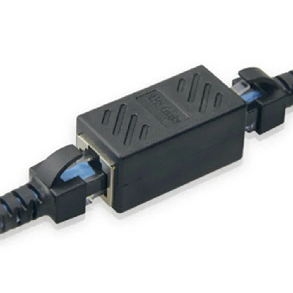 Conector rj 45 fêmea para fêmea ethernet cat6 acoplador cat7 cat5e cabo de rede lan utp adaptador extensor conector em linha