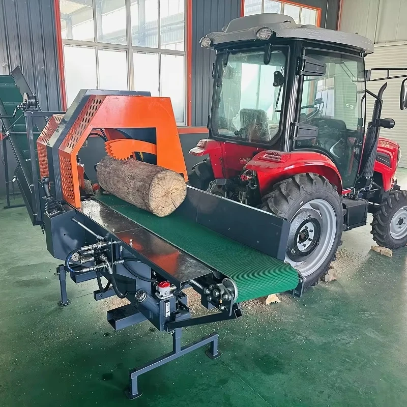 YG Customized Log Splitter with Joystick Control Firewood Processor for Efficient Wood Splitting, CE Certified Forestry