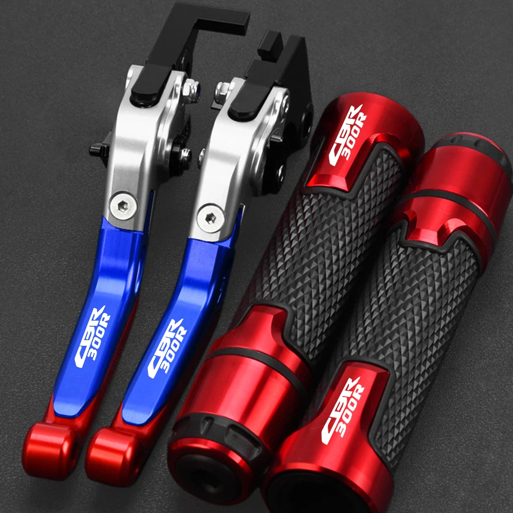 

Motorcycle Accessories Adjustable Brake Clutch Levers Handlebar grips FOR HONDA CBR300R CBR 300R 300F 2014-2018 2019 2020 2021
