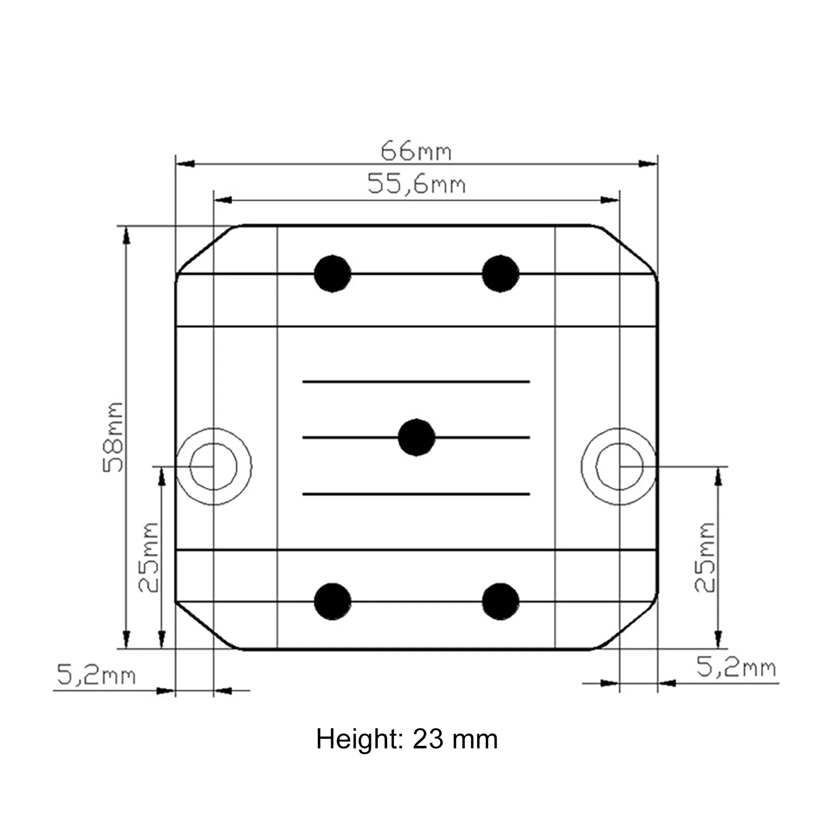 60W 10A Waterproof Step Down Power Converter for 12V24V to 6V DC DC with High Stability and Protection Features