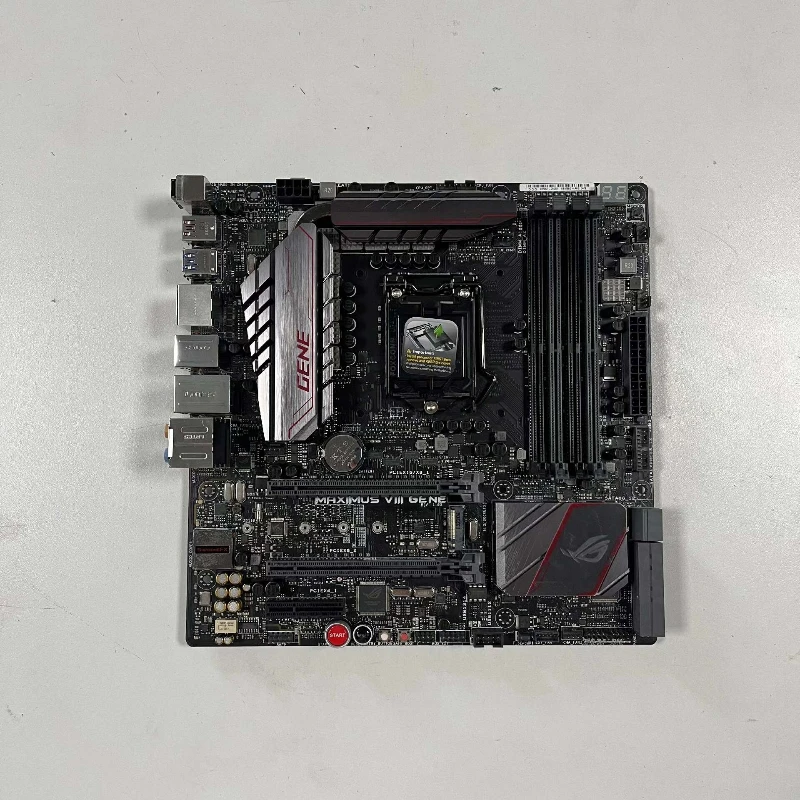 Placa Base para Juegos ASUS ROG Maximus VIII Gene M8G Z170 LGA1151 MATX, DDR4, M.2