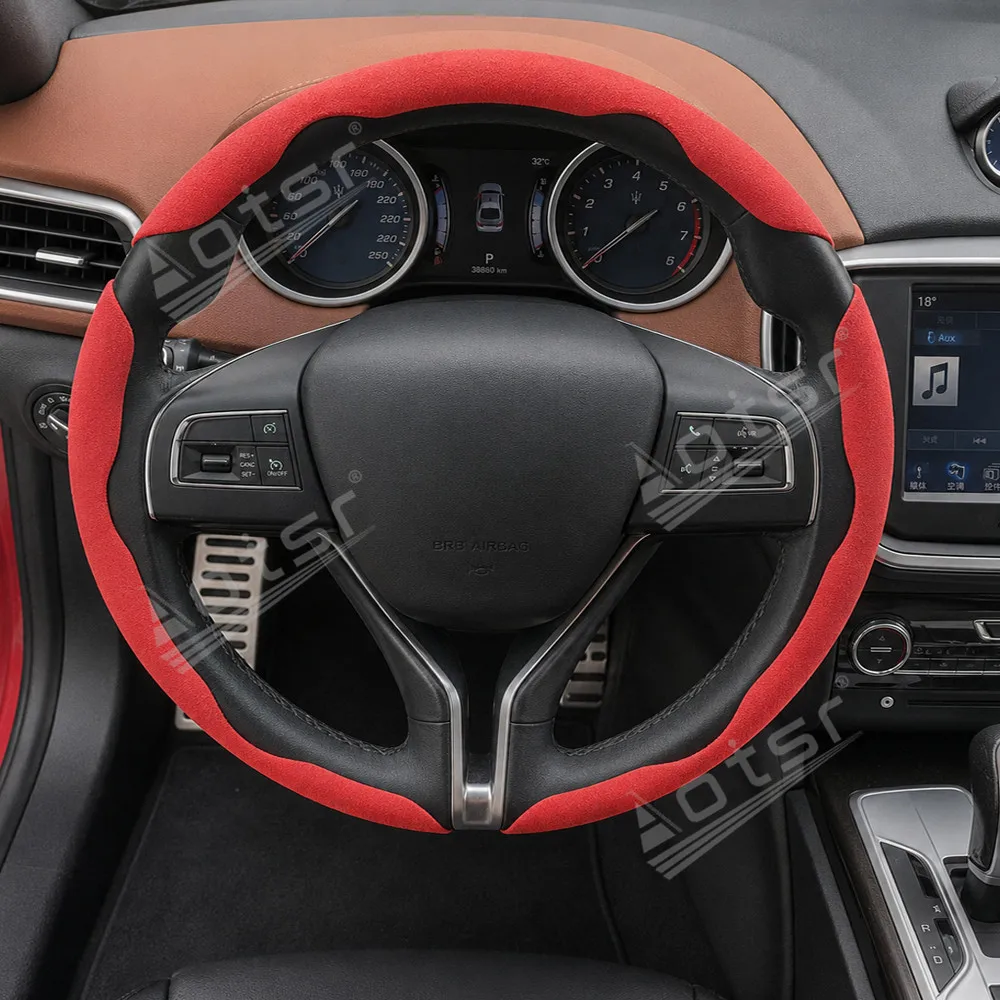 Car Steering Wheel Cover Anti Slip Universal For All Cars Steering Wheel Car Modified Multi Color Multi Material Customizable