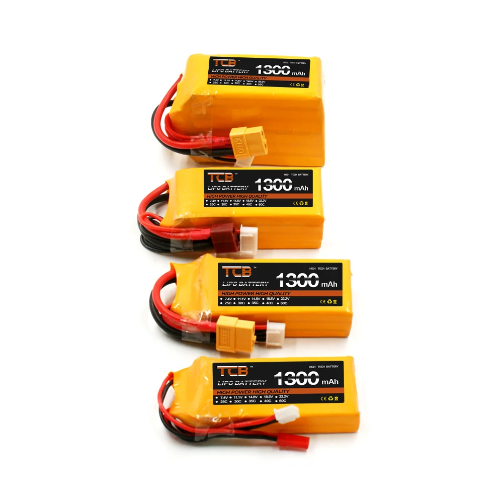 TCB Lipo Battery 2S 7.4V 2200mah 5000mah 1300mah 1500mah 1800mah 3000mah 4000mah 6000mah 10000mah 12000mah 16000 22000mah XT60