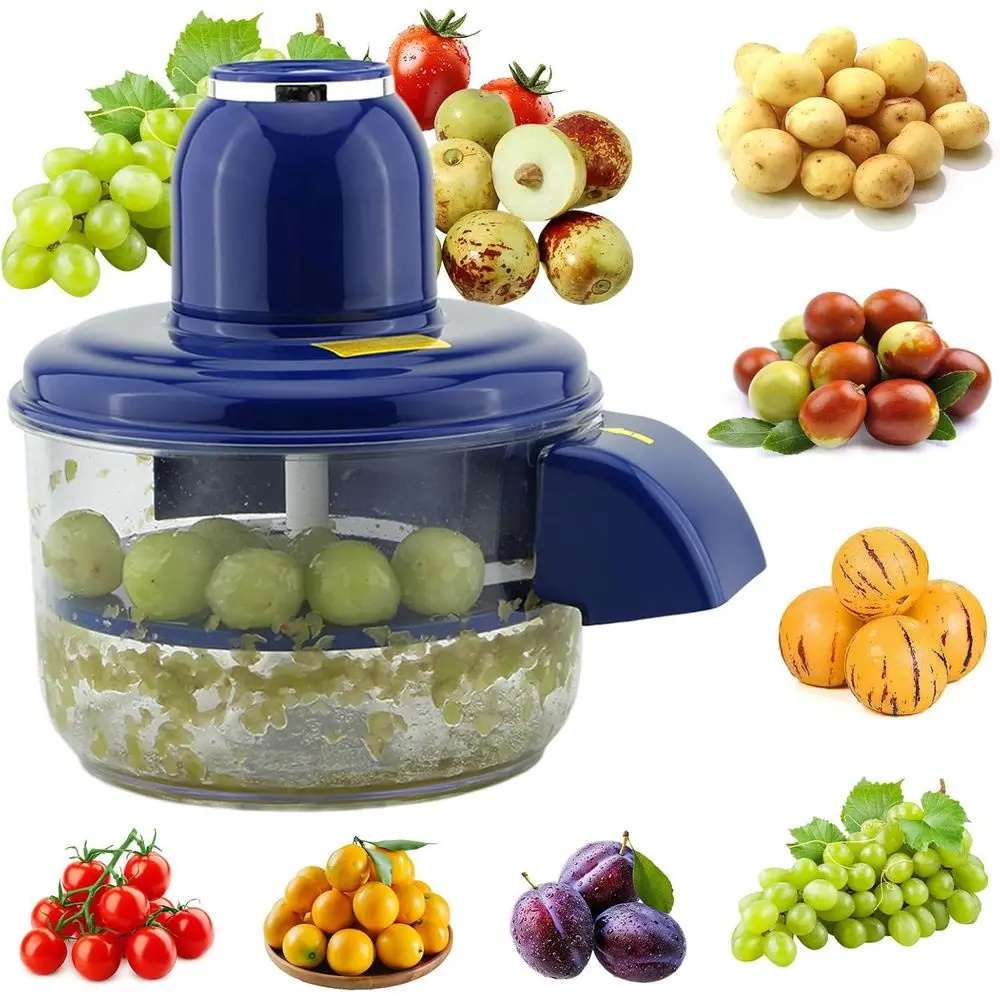 

Automatic Fruit Peeler - Electric Peeler for Grapes and Cherry Tomato Skin Removal, Compact Tool for Kitchen, Jam Making