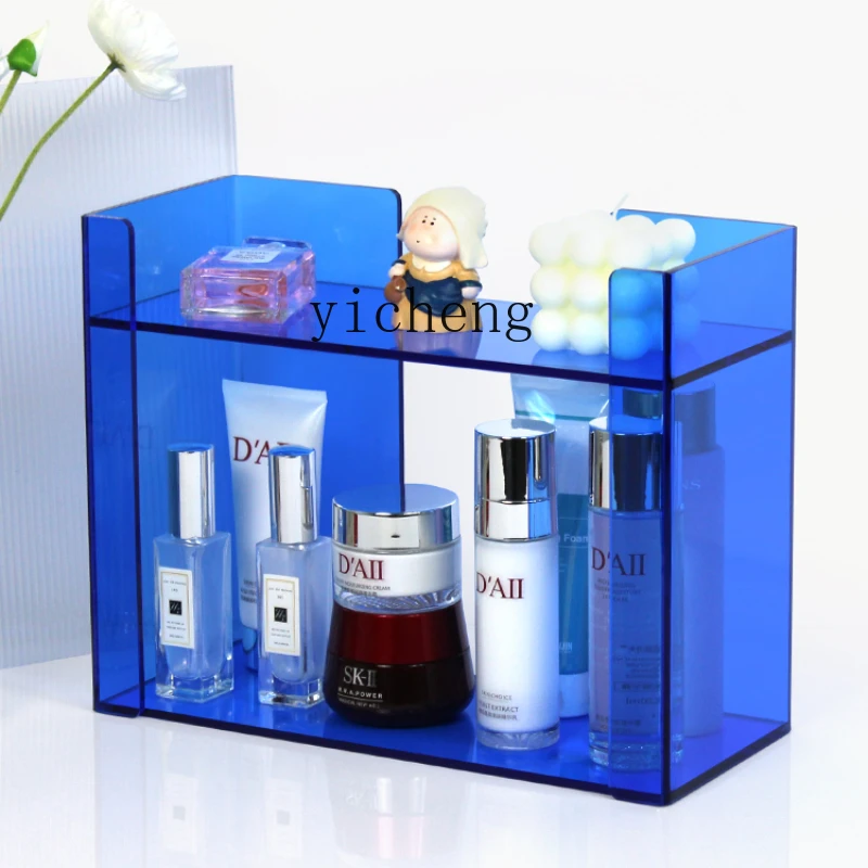 

ZC Acrylic Desktop Storage Rack Water Cup Holder Multi-Layer Color Cup Multi-Purpose Storage Rack