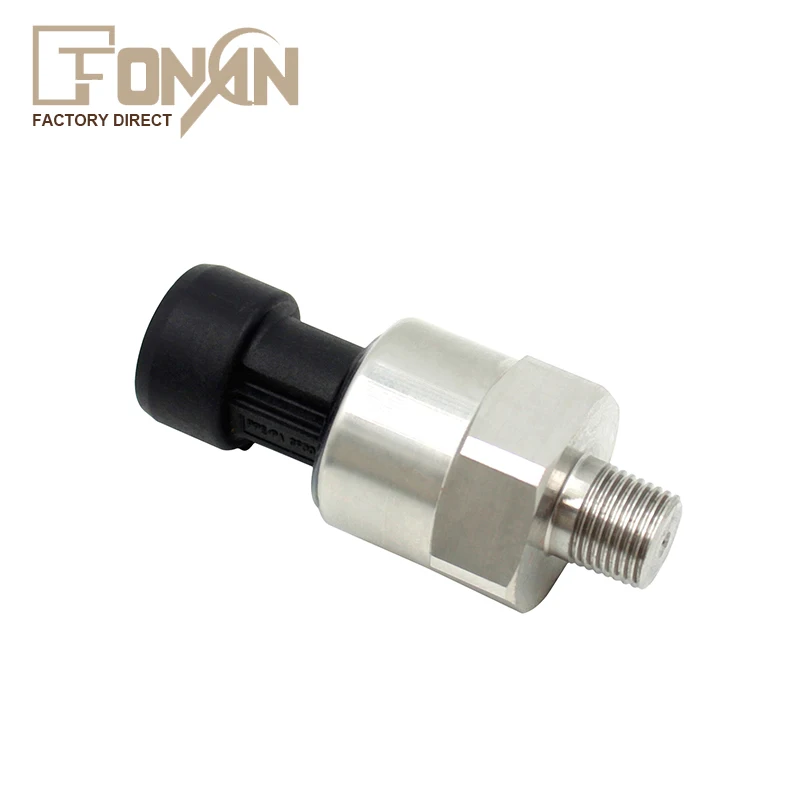 5V Stainless Steel 1/8 NPT Pressure Transducer Sender Sensor For Oil Fuel Air Water 12 BAR