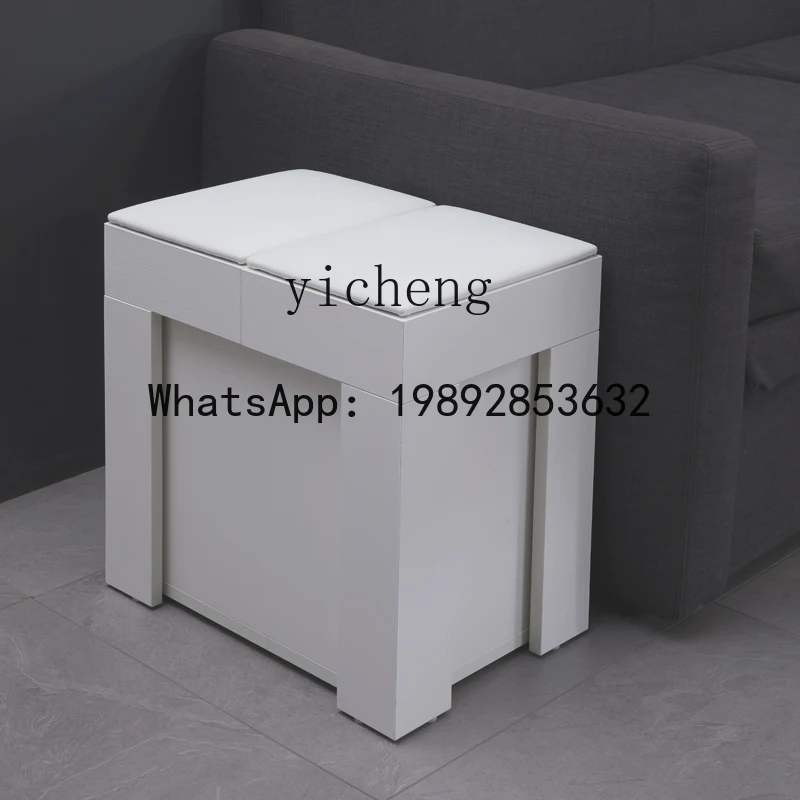 retractable folding bedside stool removable creative multi-functional household multi-person dinner low stool