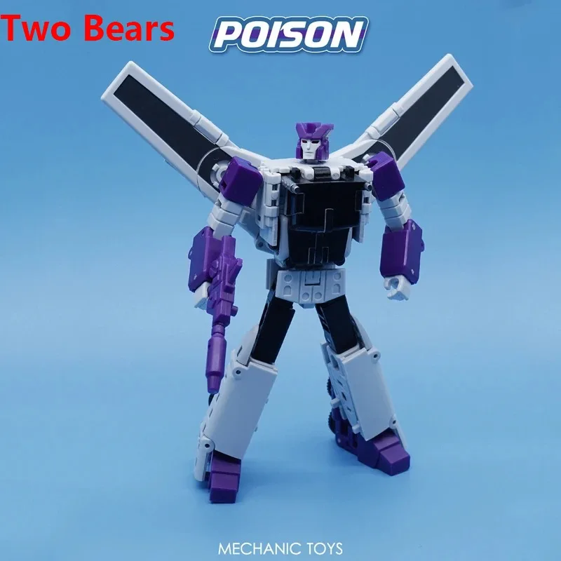 MFT MS27 MS-27 POISONOUS FOG Triple Changers Steel Battle Transformation Mini Warrior Action Figure Robot Toys Collection Gifts