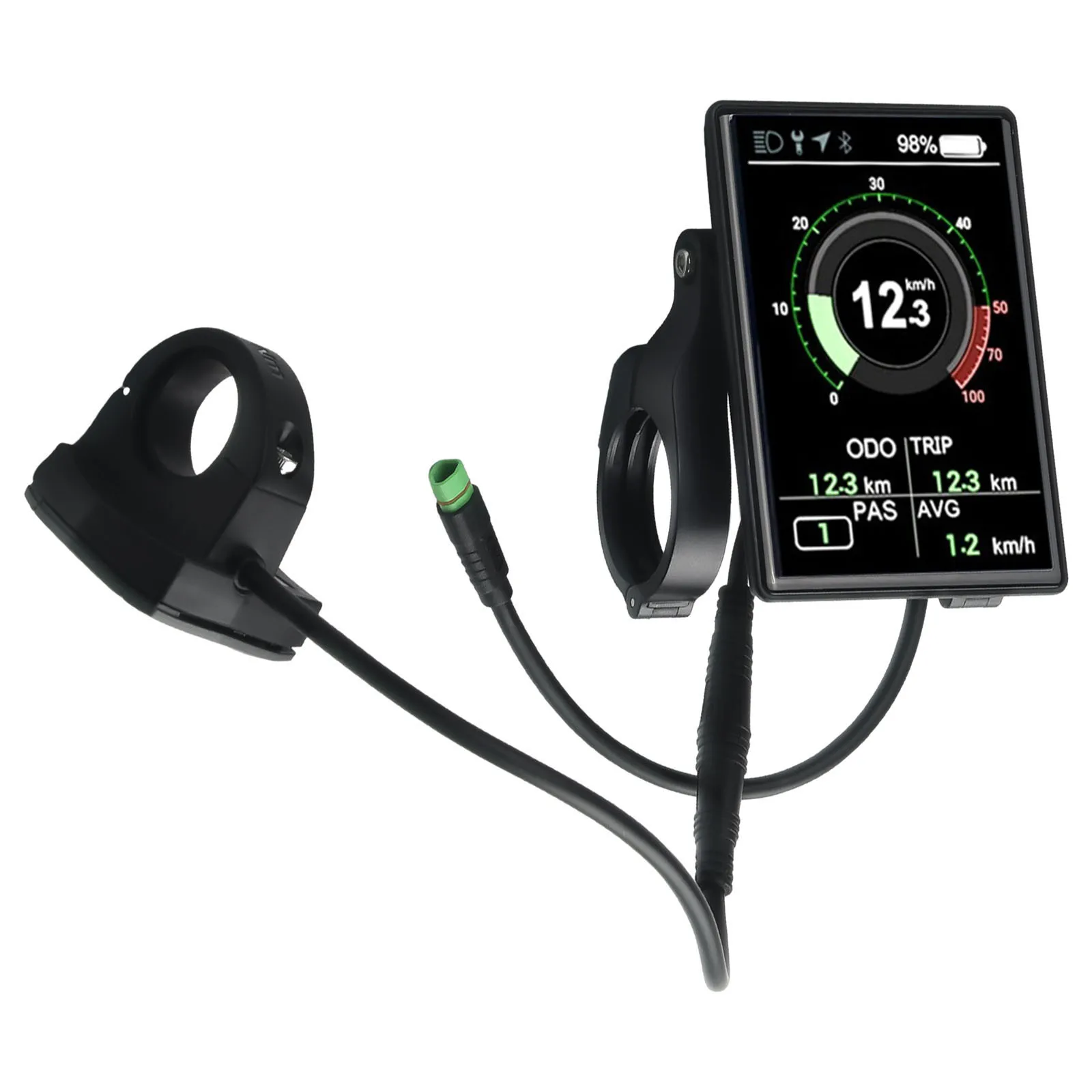 Cycling Made For Smarter Discover the Advanced Features of the IP67 Rated For Smart Color IPS Display For Your E Bike Journey image 2