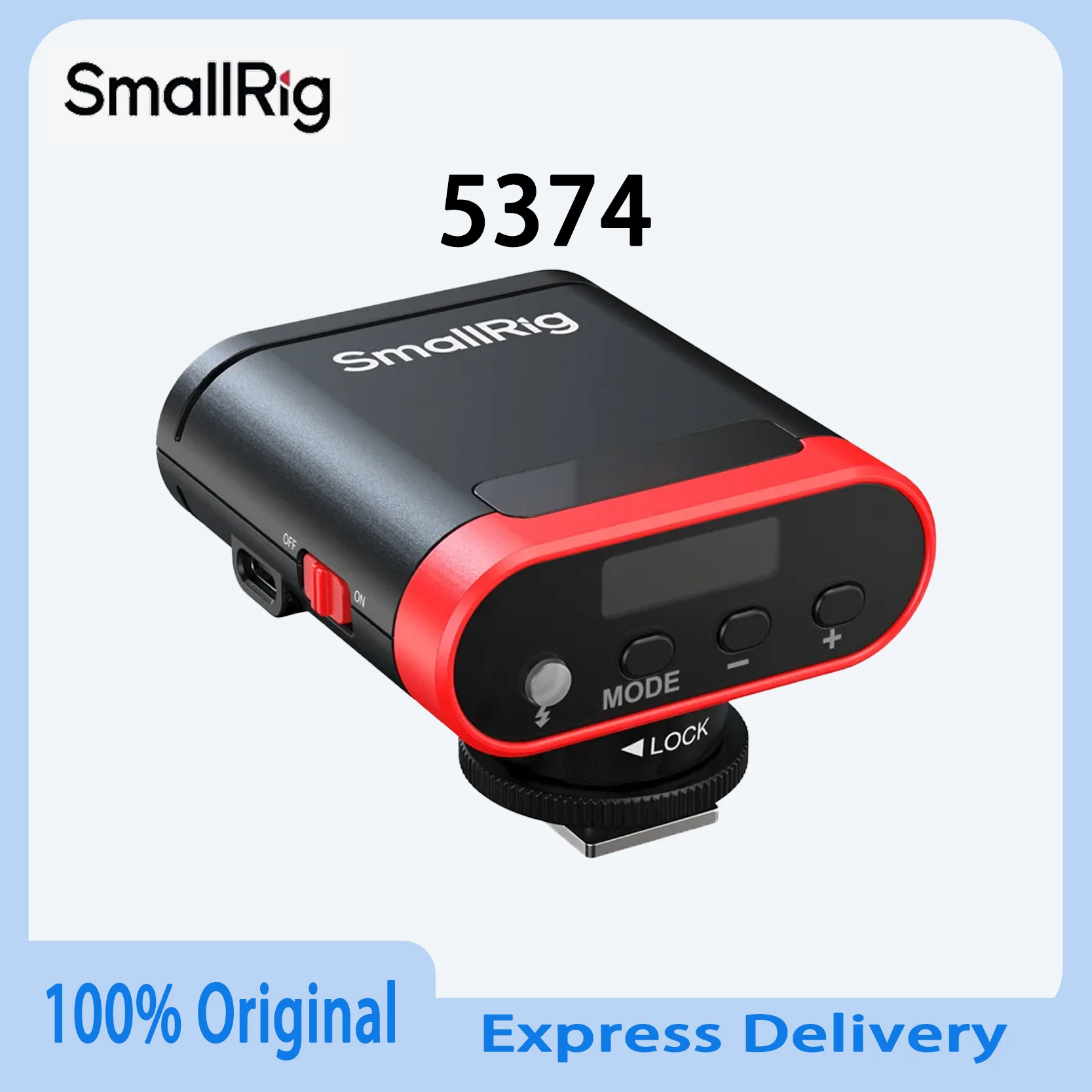 originale-smallrig-5374-rs20-mini-flash-speedlite-portatile-tascabile-con-schermo-oled-e-batteria-ricaricabile-da-2000mah