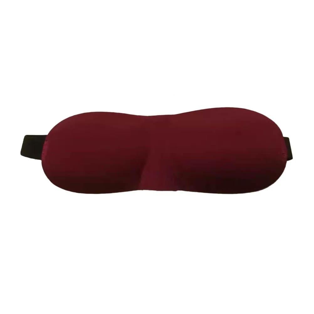 

2 pcs Sleep Mask Lightweight 3D Contoured Eye Mask Adjustable Elastic Strap Breathable Makeup Friendly For Travel Work Naps Red