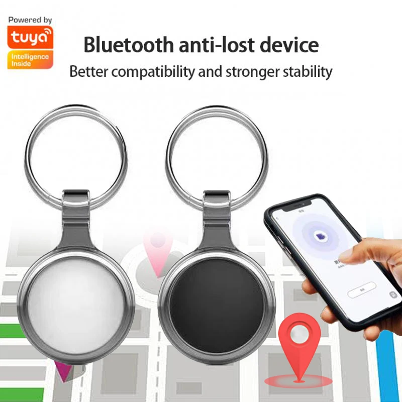 Tuya Mini Locator Bluetooth Smart Tags Key Device Pet Anti-lost Location Tracker Smart Tracker Item Finder For Smart Life