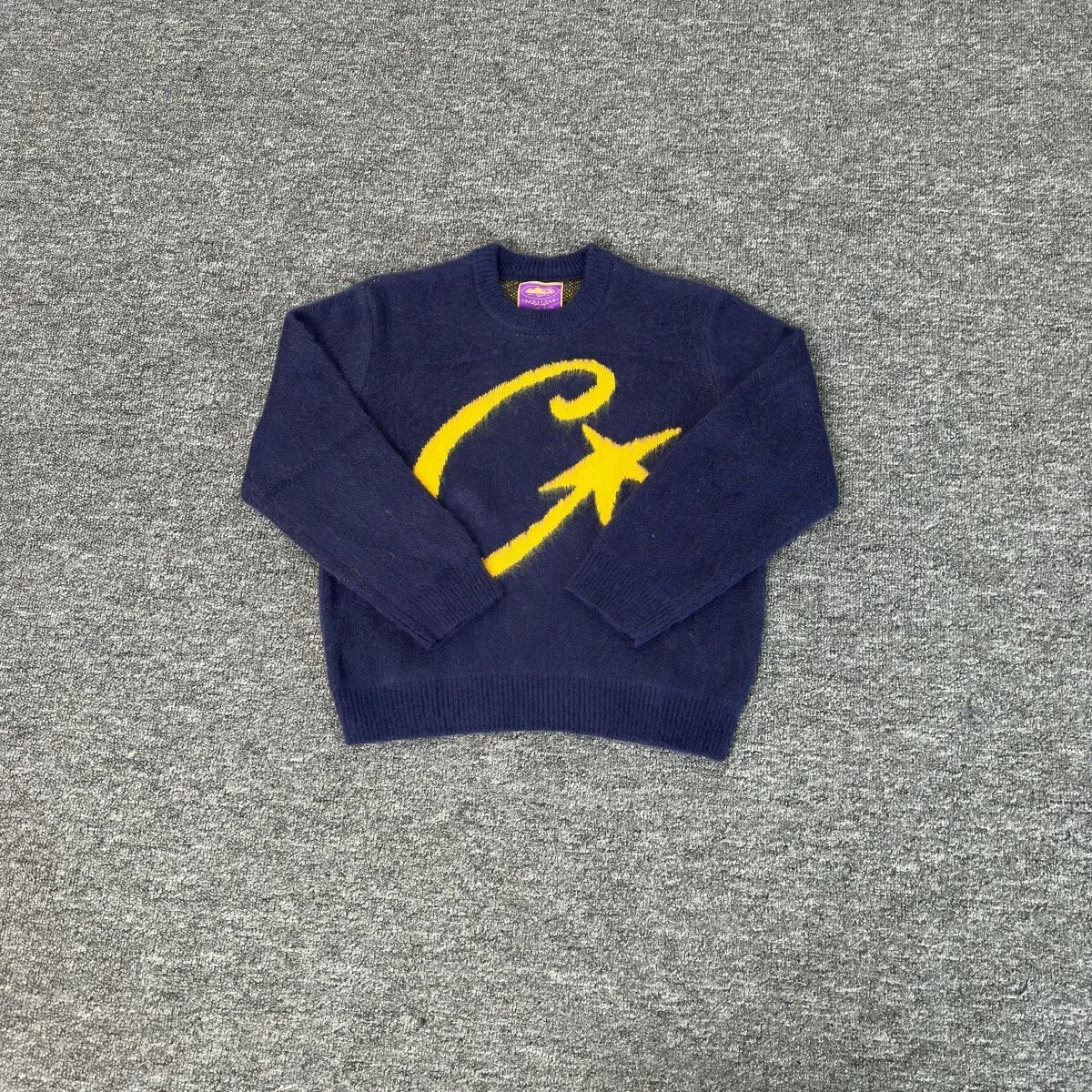 سترة طويلة Sve UKDRIPDRILL الهيب هوب عادية Faion الدافئة العصرية محبوك الصوف مزيج لينة فضفاضة تناسب الجولة Ne ort Sle #3